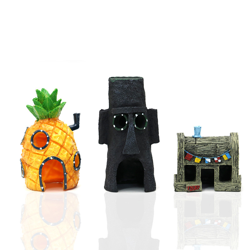 Marine Aquarium All In One - Aquarium Aquarium Dekoration Cartoon Aquarium Haus