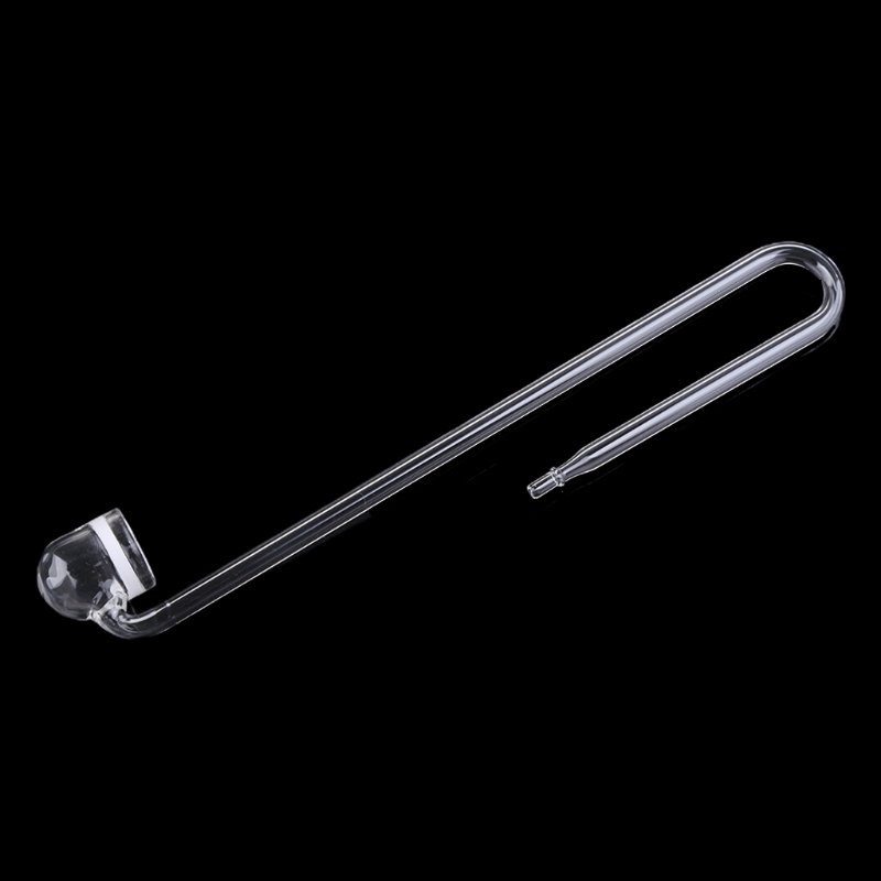 Aquarium Marine Plants - Glas CO2 Diffusor Transparent Zerstäuber U-form