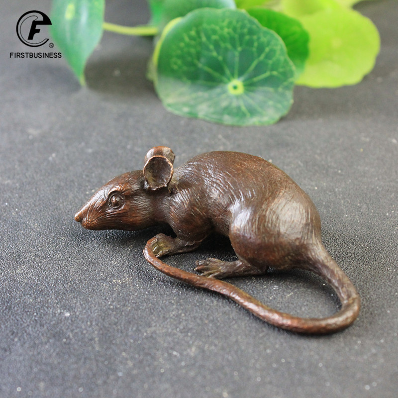 Marine Aquarium All In One - Schwere Messing GROßE Ratte Maus Figuren