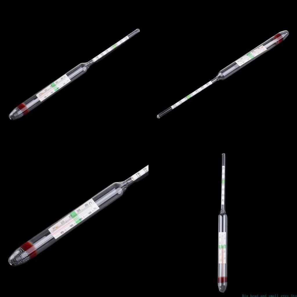 Marine Aquarium Hydrometer - 581C Aquarien Glas-Hydrometer mit Thermometer, Salzgehaltstester
