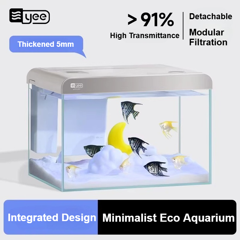 Ultraklares Glas-Tischaquarium – Marine Aquarium All In One Bewertung und Preis