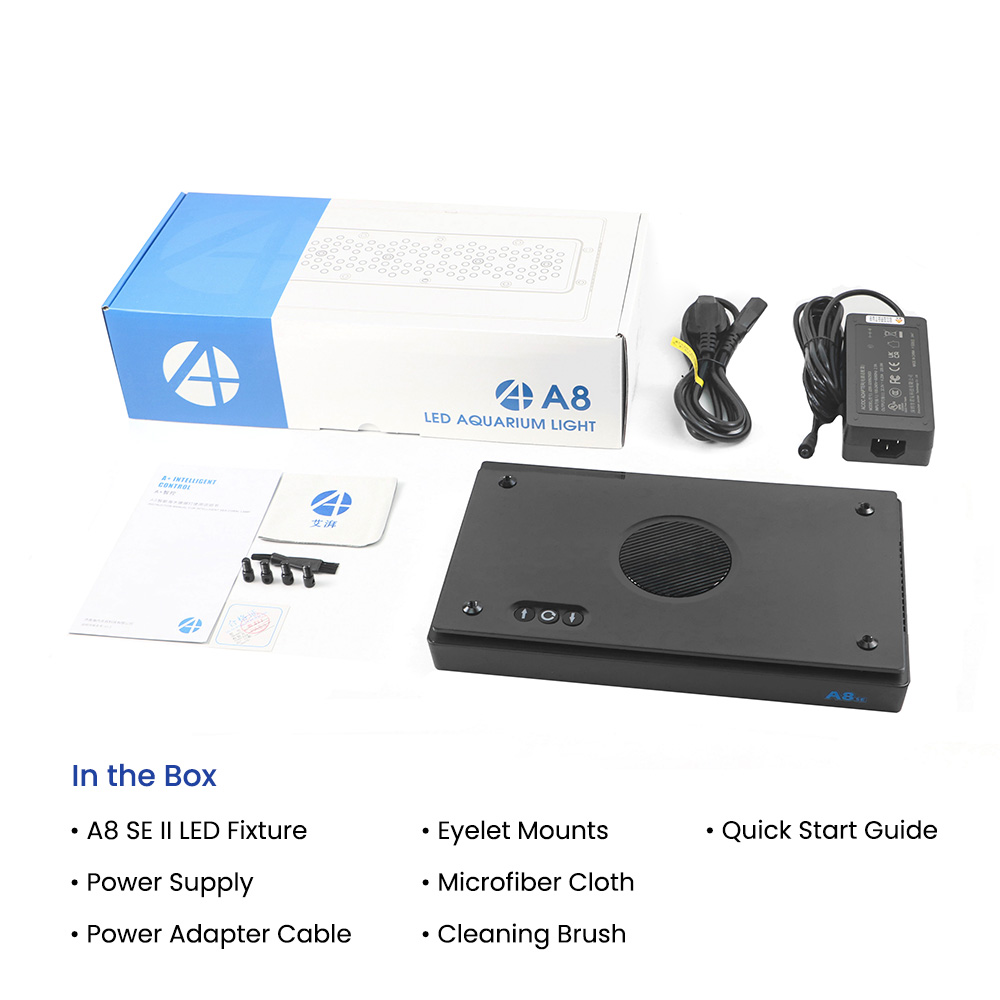 A8SE II Max und Blue 240W Voll – Aquarium Blue Marine Bewertung und Preis