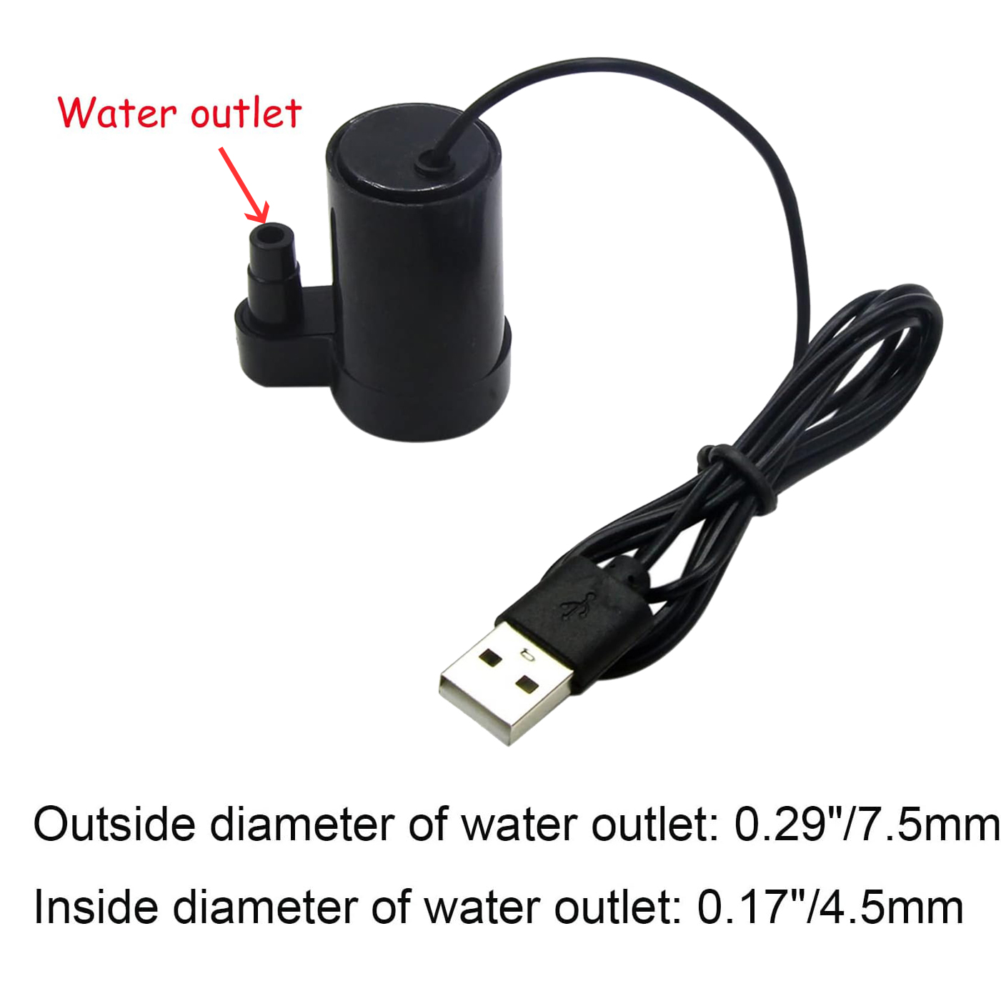 1/2pc DC 3-5V USB Micro Tauch  – Marine Aquarium Hydrometer Bewertung und Preis