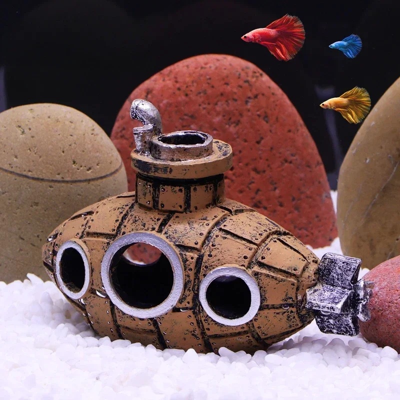 Harz-U-Boot-Ornamente für Aqua – Marine Aquarium All In One Bewertung und Preis