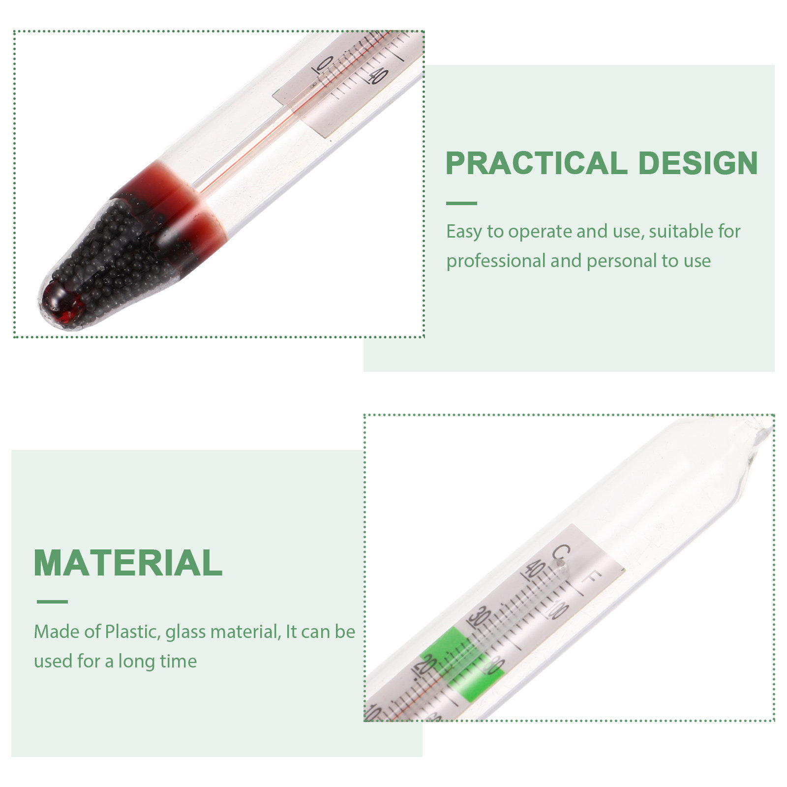 1 Set Zuverlässiges Salinitäts – Marine Aquarium Hydrometer Bewertung und Preis