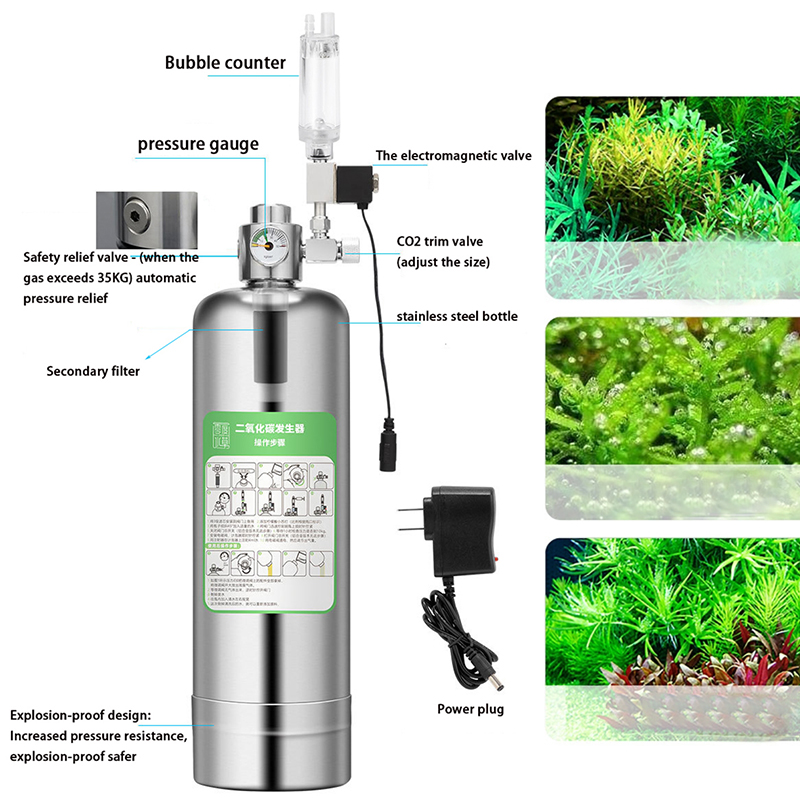 1L 2L CO2 Generator Wasser Inj – Marine Aquarium Hydrometer Bewertung und Preis